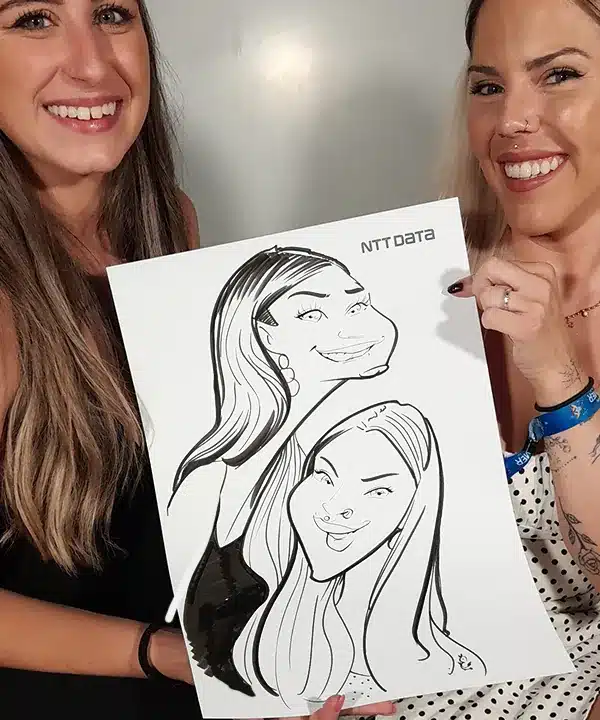 Caricaturas para eventos. Dibujo en Directo.